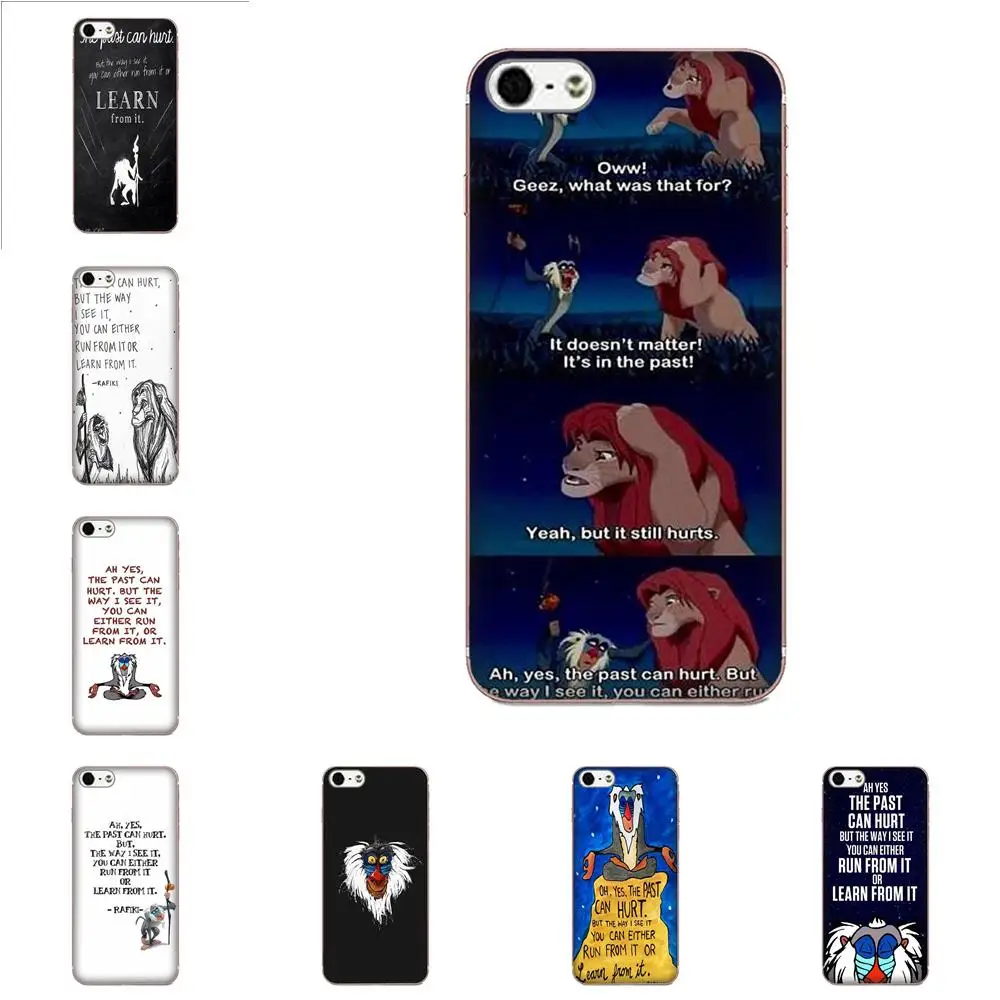 Силиконовый чехол Rafiki Quote The Lion King для Xiaomi Redmi Mi 4 7A 9T K20 CC9 CC9e Note 7 8 9 Y3 SE Pro Prime Go