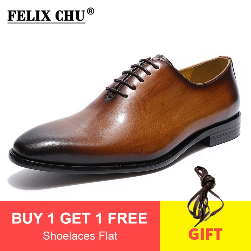 mens whole cut oxford shoes