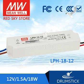 

nice MEAN WELL 2Pack LPH-18-12 12V 1.5A meanwell LPH-18 12V 18W Single Output LED Switching Power Supply