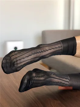 

Sexy Wave Patterns Old Fashion Lace Socks Laced Socks Triangle Waves Pattern Sexy Lines Patterns Sock Fashion Vigor Man Hunk