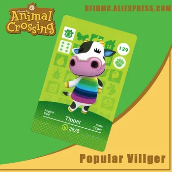 

129 Tipper Animal Crossing Card Amiibo for New Horizons