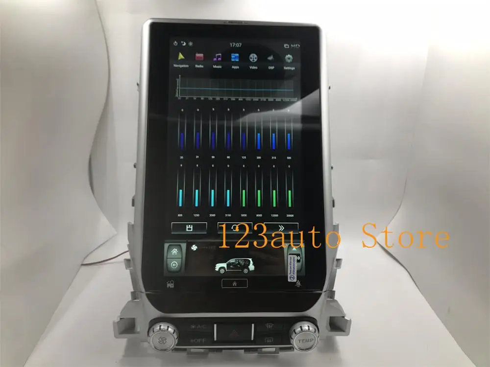 13 6 дюймовый вертикальный автомобильный DVD проигрыватель Tesla Style Android 9 0 с GPS