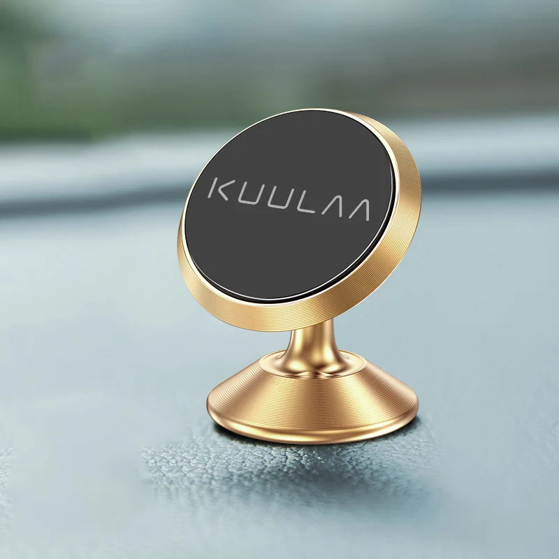 KUULAA Автомобильный держатель для телефона Магнитный держатель для мобильного телефона универсальный держатель для мобильного телефона - Цвет: Gold Type 2