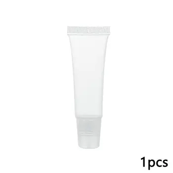 

8 Pcs Lipgloss Empty Refillable Tubes For Girls Outdoor Containers Portable Transparent Plastic Travelling Tools Makeup C6T8