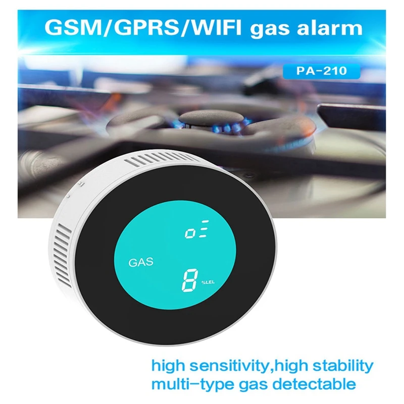 TUYA Smart WiFi/GPRS детектор газа сигнализация природная утечка горючий сжиженный газ