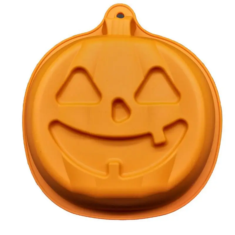 

PGhost Shape Fondant Baking Tools Style Pumpkin Silicone Cake Cookies Molds for Halloween Special Holiday Party Decoration CM
