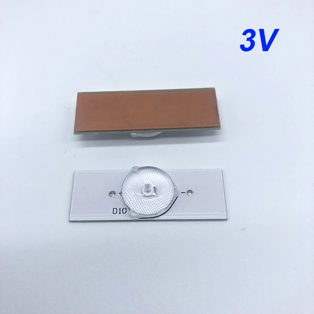 50X3 V Объектив SMD лампы бусины без свинцовой проволоки для 32-65 дюймов светодиодный