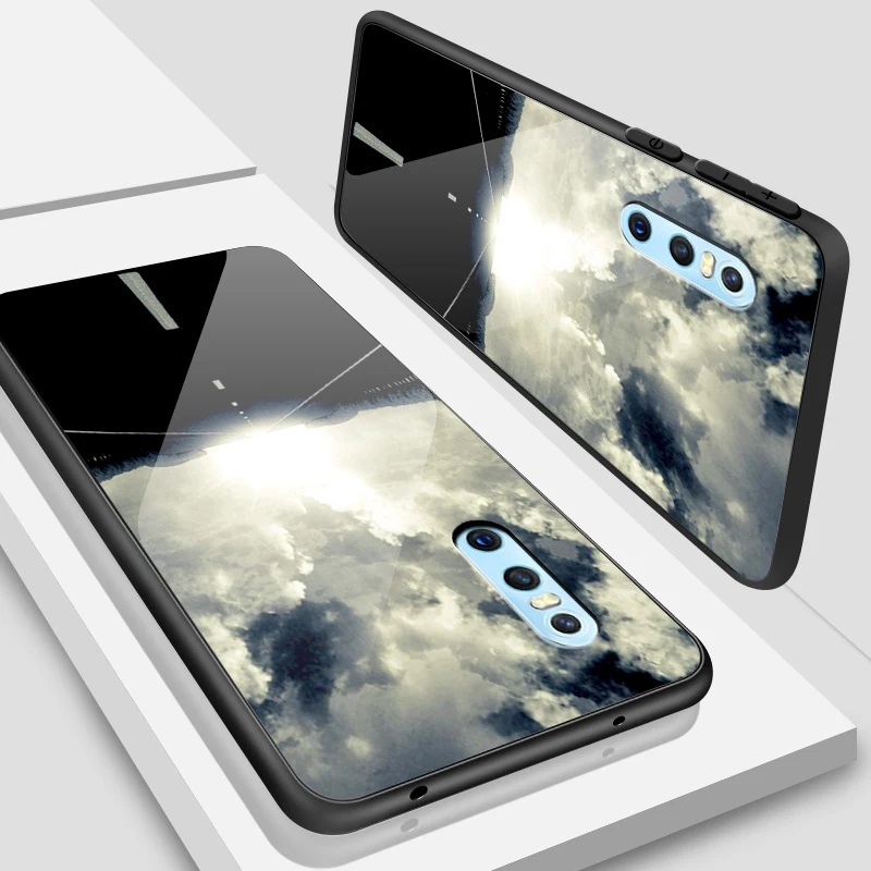 W359 Мобильный телефон крышка для Vivo V5S V7 плюс V9 V11i закаленное Стекло чехол X21i UD X23 X27 Pro Y3 Y71 Y75 Y97 Y5S Y79 Y83 Y85 Y93 ракушками - Цвет: W359