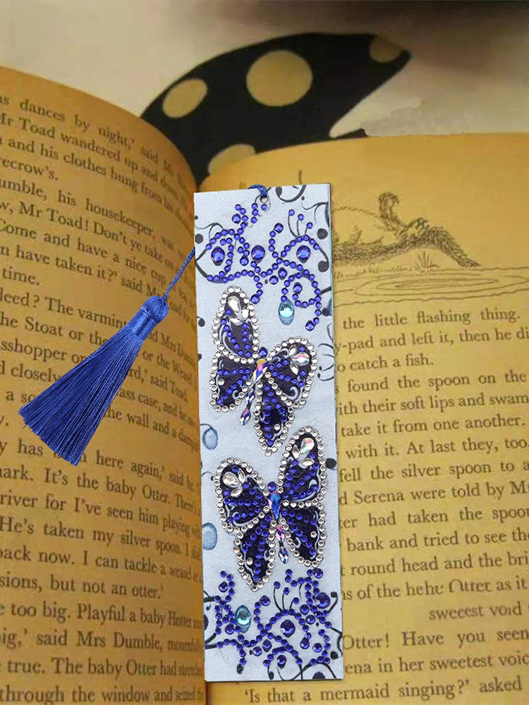 Набор для самостоятельной закладки алмазная живопись закладка кожаных