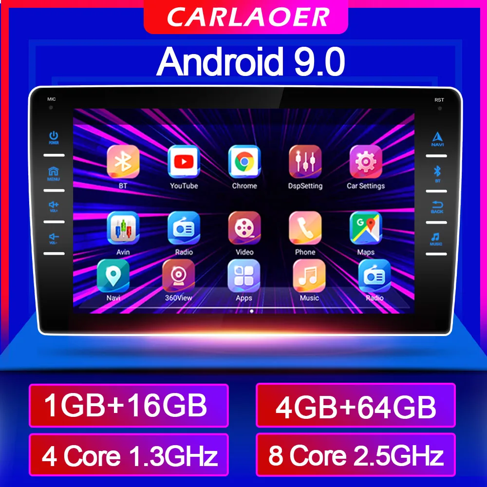 9 дюймов Автомобильный android 0 радио мультимедиа для Toyota Nissan Honda Volkswagen Subaru радар Ford