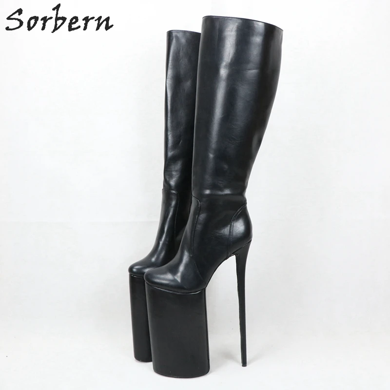 Platform Shoes 12 Inch High Heels 2pcs 12inch Female Figure Shoes
