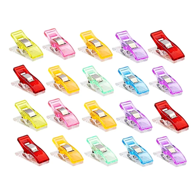 20/50pcs Fabric Clips Tool Accessories Multipurpose Embroidery Clips for  Binding