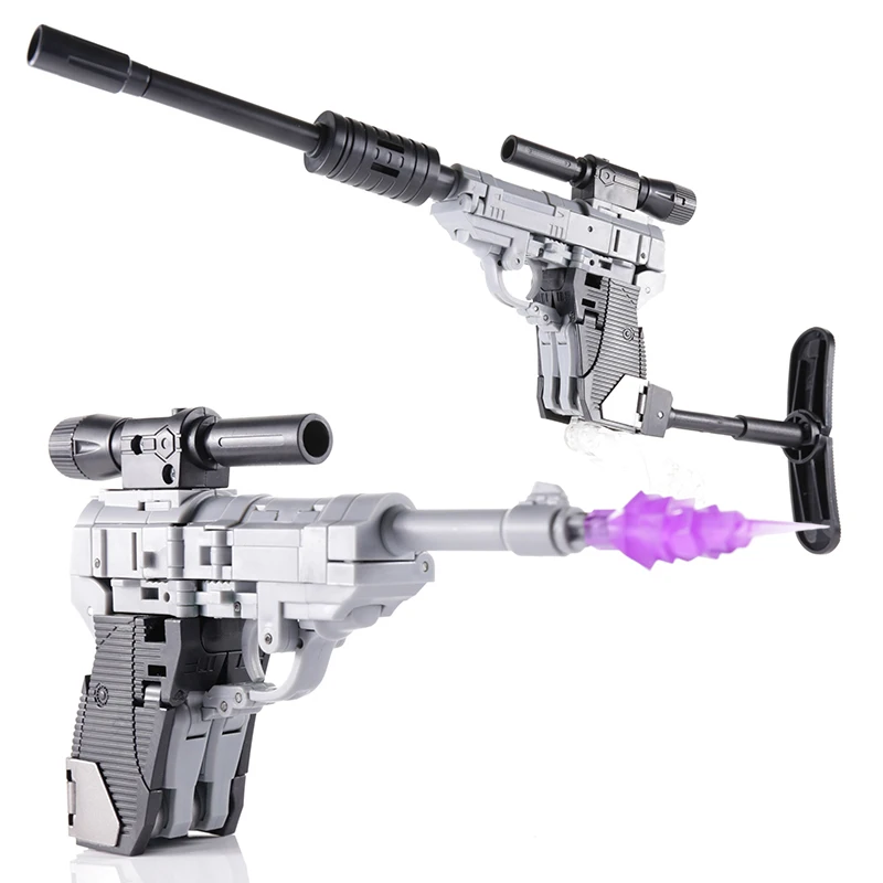 Transformation Galvatron Megotroun Mgtron Gun Model G1 Mini Pocket Warrior Action Figure Robot Model Deformed Toys Kids Gifts