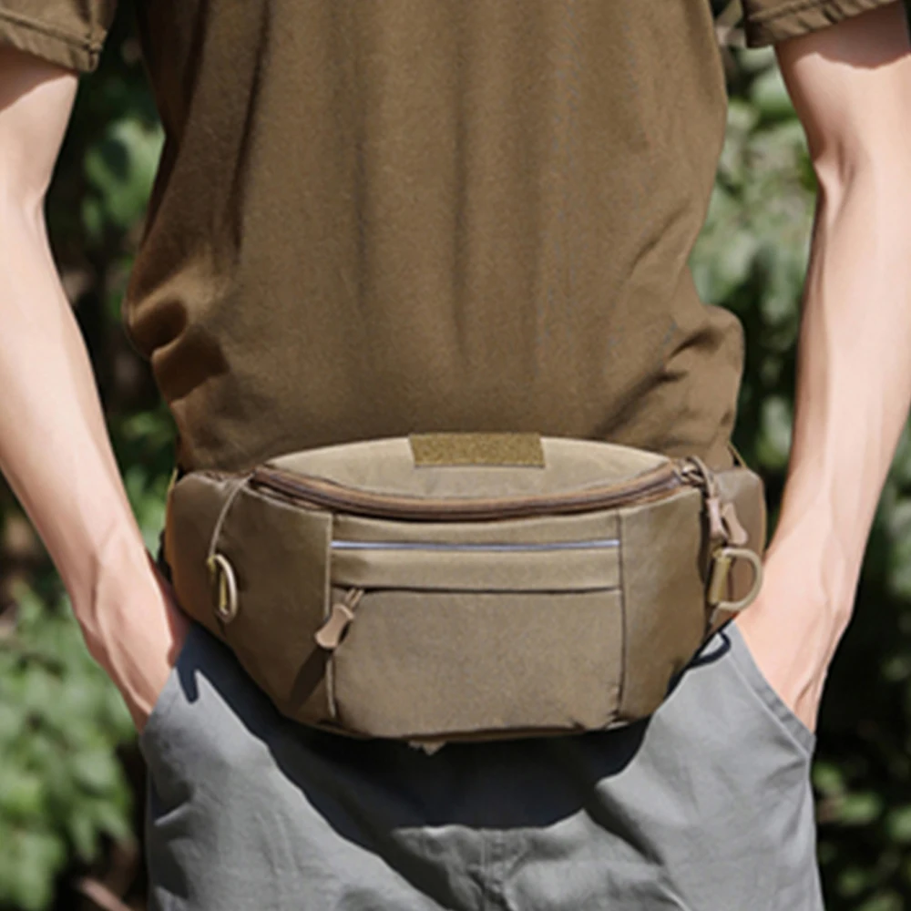 Outdoor Sports Leisure Waterproof Tactical Waist Bag Utility Magazine Pouch Riding Pockets Phone Camera Bags Hunting | Спорт и