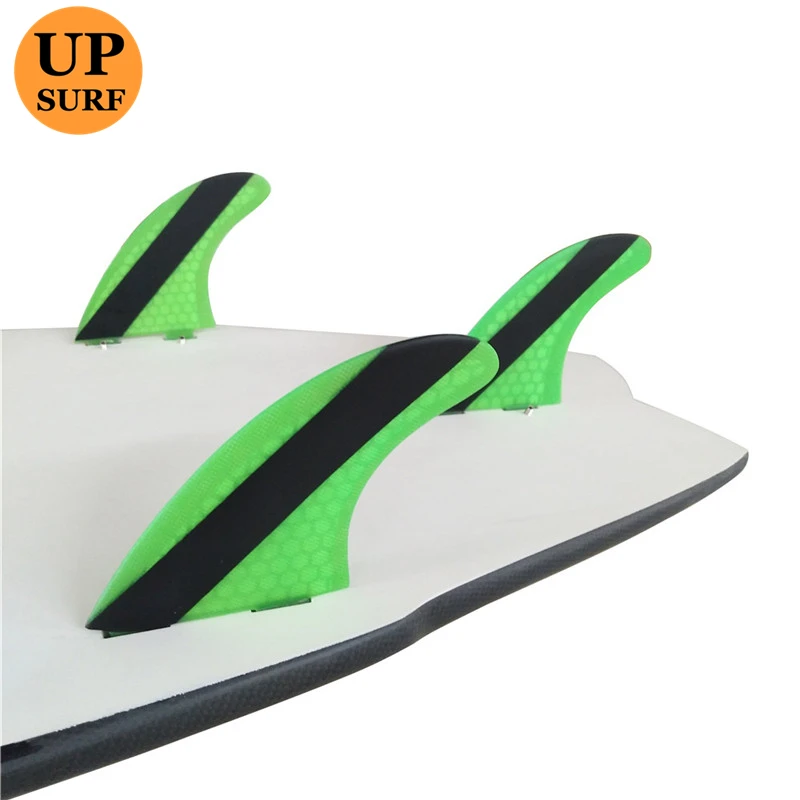 Double Tabs thruster fins S/M/L Size Fiberglass Fins Surfboard Fin surfboard accessories Double Tabs Fins