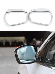 Cadre de visière de rétroviseur pour Geely Coolray SX11 2018 2019 2020, garniture de miroir de porte latérale chromée, accessoires de protection contre la pluie 