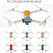 Водонепроницаемый ПВХ наклейки Наклейка кожный чехол протектор для XIAOMI FIMI X8 SE Дрон игрушки для детей забавные подарки juguetes# A20