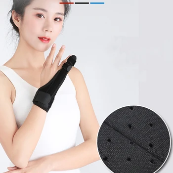 

Wrist Finger Brace Finger Protective Fixed Support Finger Fracture Fixation Brace Joint Dislocation Sprain Care Cover Use