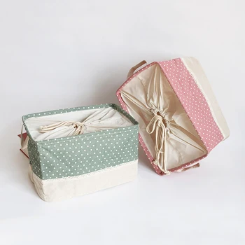 

2020 New Cotton Large Kids Toys Organizer Dustproof Storage Box With Handle XKAX3052