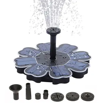 

Mini Solar Powered Fountain Garden Pool Pond Solar Panel Floating Fountain Garden Decoration Water Fountain Dropshipping