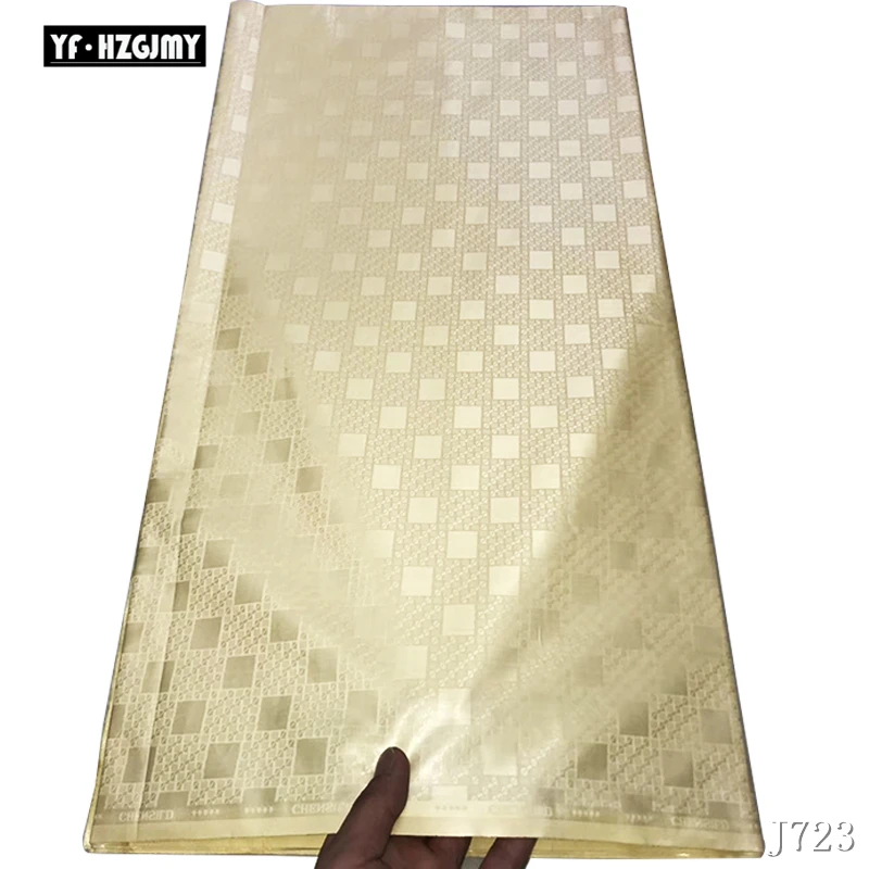 YF HZGJMY Bazin Riche Getzner розовая Высококачественная нигерийская Свадебная хлопковая ткань с Африканским гипюром, сухое кружево HA568
