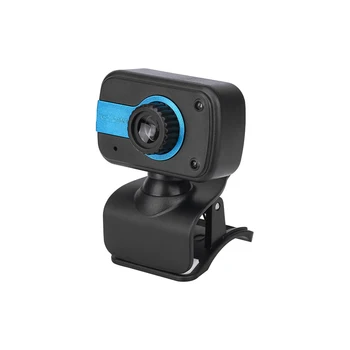 

Portable HD Webcam Camera with Mount Clip Built-in Microphone Web Video Camera USB Plug and Play for Online Meeting Live Stream