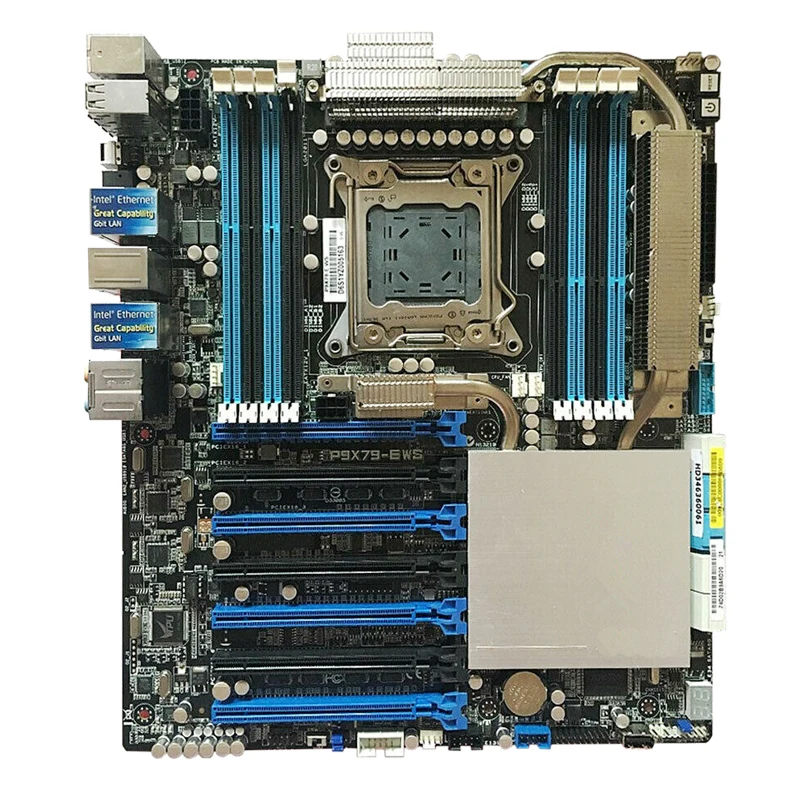 

For ASUS P9X79-E WS Desktop Motherboard 2011 4way X16 SLI support i7 3960X E5 2680V2 used Motherboard 100% tested intact