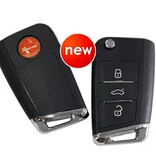 10 шт./лот XSMQB1E Xhorse беспроводной смарт-ключ VVDI2 английская версия Универсальный пульт дистанционного управления 3 кнопки для VVDI ключ инструмент