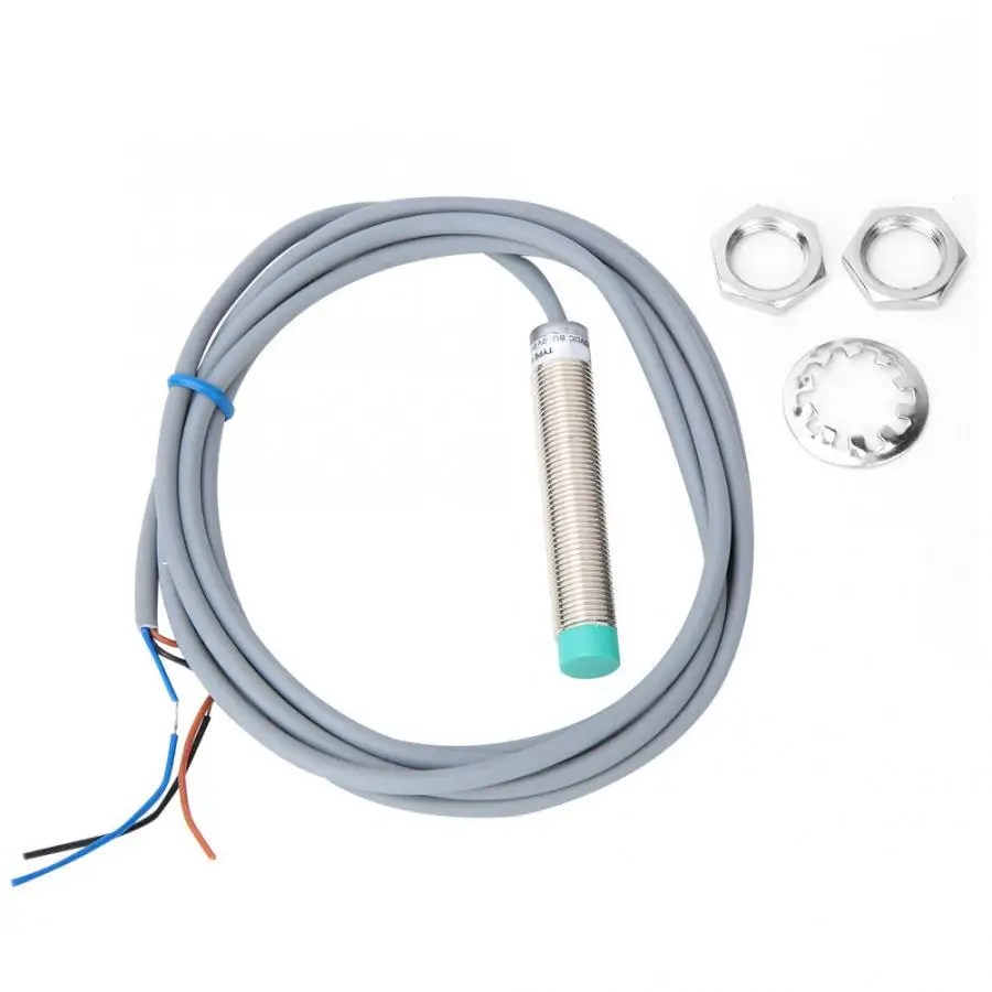 

BEM12-04 Series 4mm Cylindrical Inductive Proximity Sensor Detection Switch DC10-30V/AC90-250V NPN NO/PNP NO/AC NO
