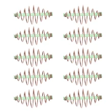20 шт. металлическое приспособление для забрасывания наживки рыболовный Фидер пружинная катушка встроенные методы приманки Карп Рыболовный грузик из свинца для речного озера S/M