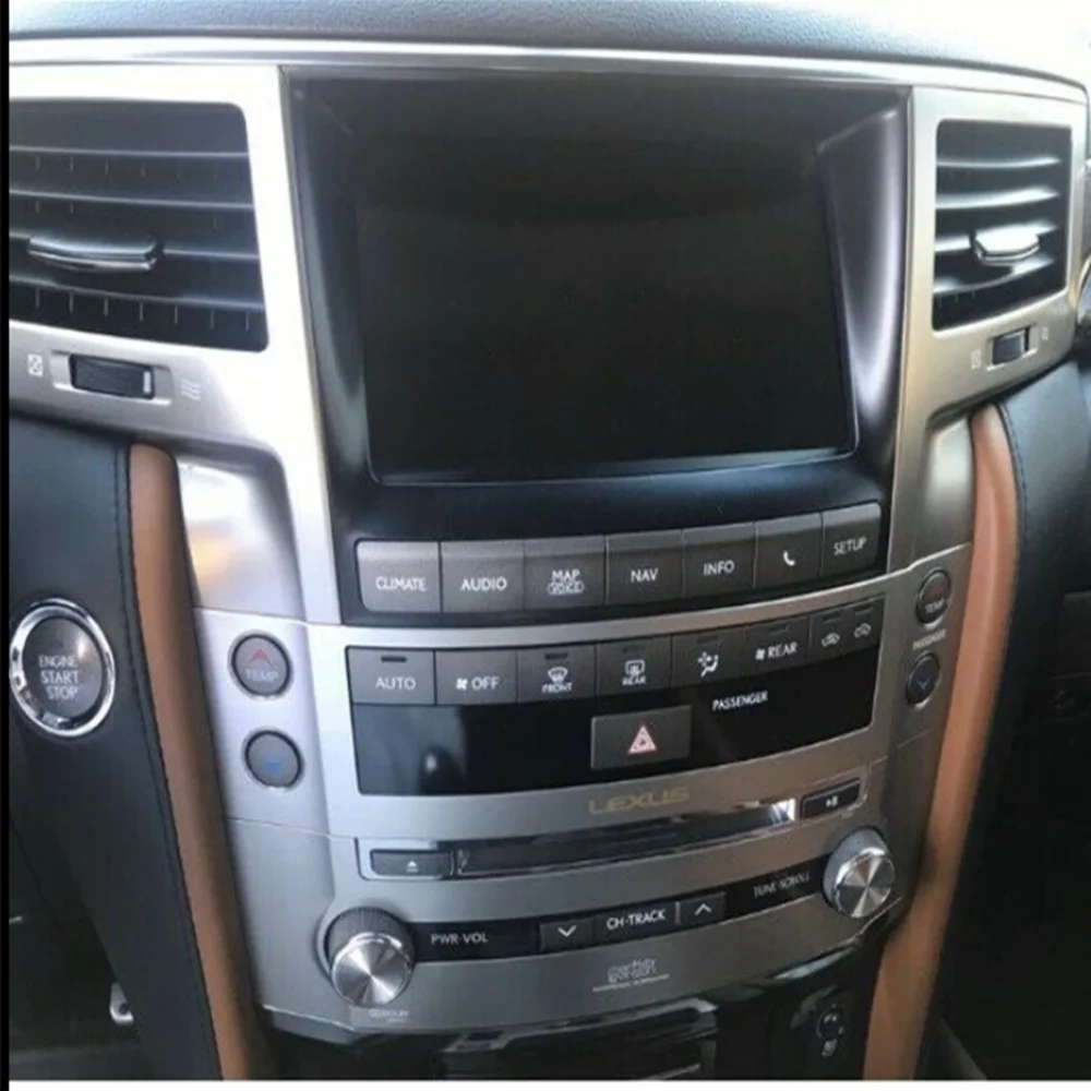 Android 9 64+ 4G Tesla с DSP Carplay Автомобильный мультимедийный плеер стерео для Lexus LX570 авто радио gps навигация