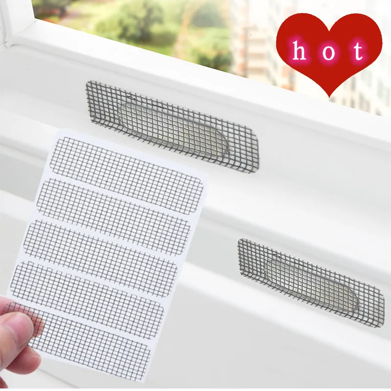 Sticker Screening Mosquito-Net Drain-Hole Windows Self-Adhesive Insect Atch-Doors And