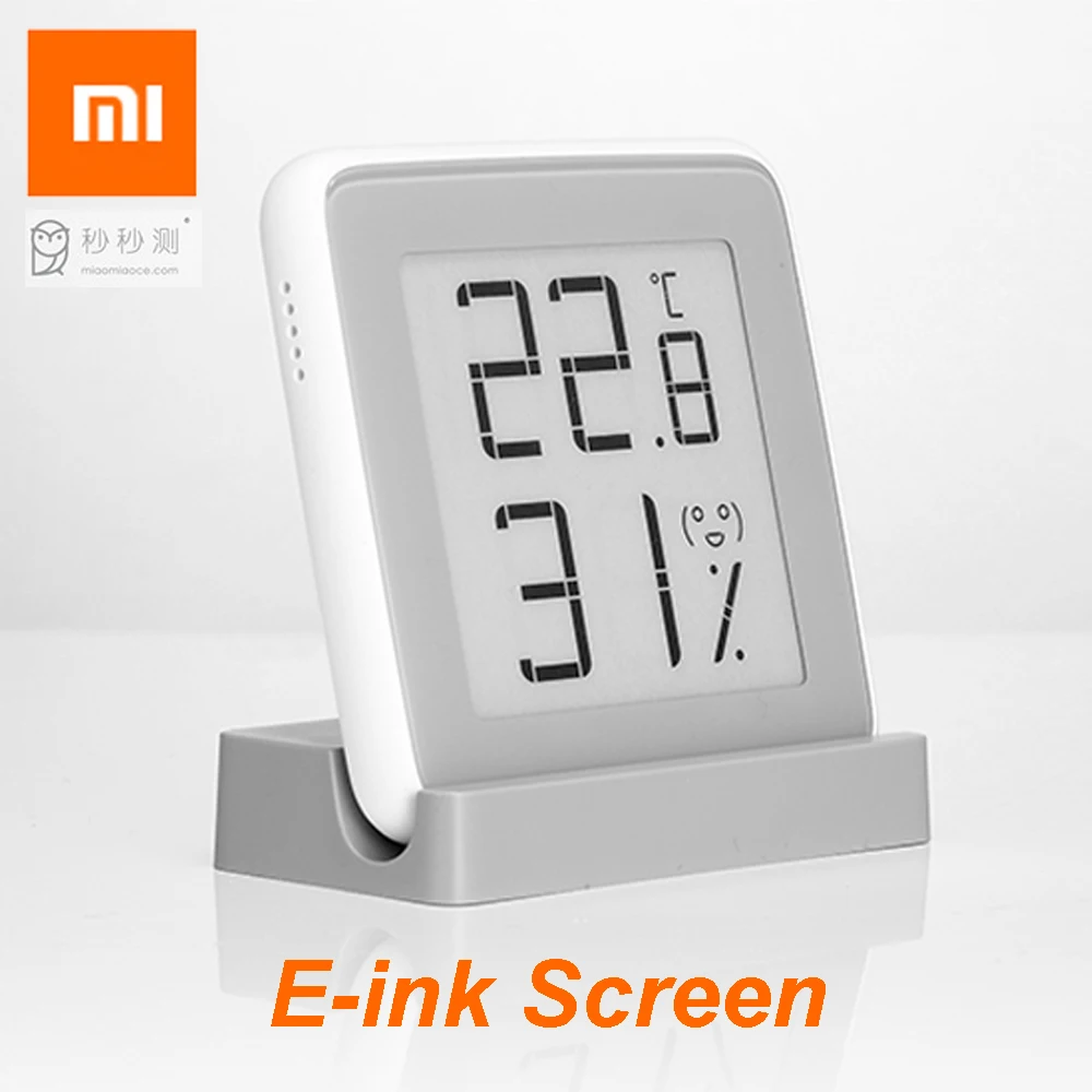 100% Xiaomi MiaoMiaoCe E-Link дисплей с чернильным экраном цифровой измеритель влажности