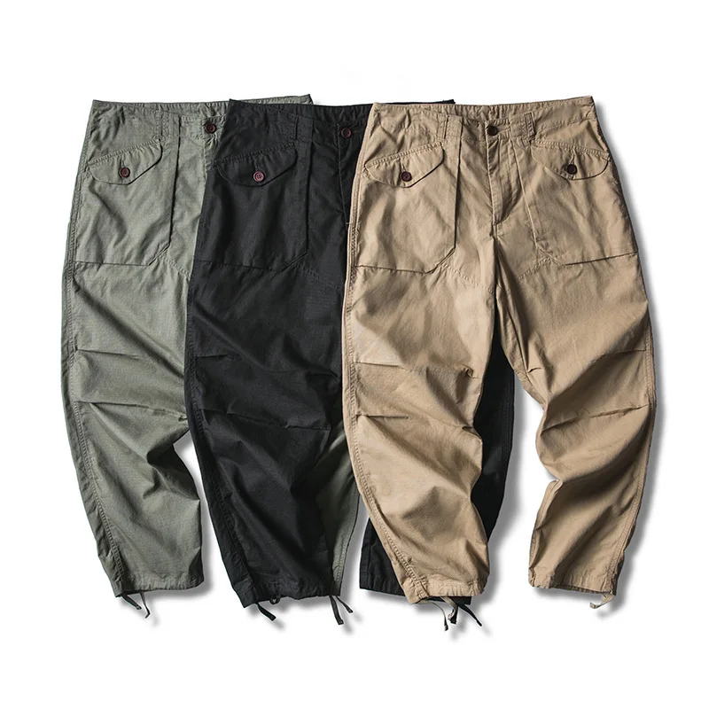 

2019 New Style American Simple Straight-Cut Workwear Pants MEN'S Casual Pants Autumn And Winter Loose-Fit Trend Versatile MEN'S
