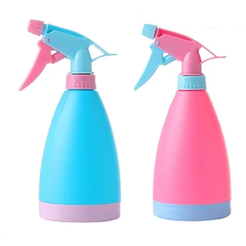 

2 Pcs Empty Plastic Garden Flower Watering Spray Bottle Hand Press Anti-leak Cleaning Solution Pot Gardening Flowering