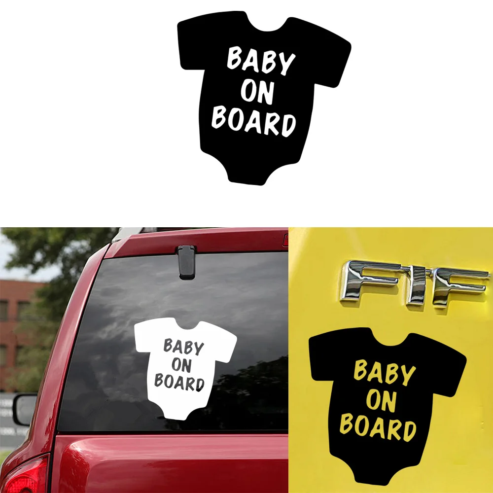 Cute Baby On Board Stickers Car Creative Auto Decorative Decals Door Handle Vinyl Body | Автомобили и мотоциклы