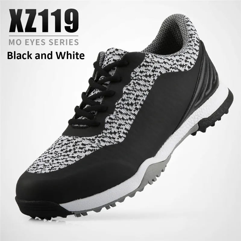 PGM XZ119 Мужские дышащие сетчатые Нескользящие водонепроницаемые туфли для гольфа удобные и мягкие мужские кроссовки размер 40-44