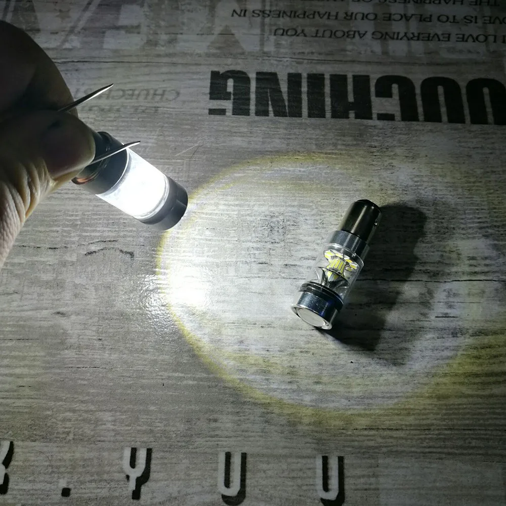 Противотуманный светильник s 2x T25 6500k 100w 20led Hid Белый 2323 Противотуманные фары для вождения Drl светильник для автомобилей Аксессуары# YL1