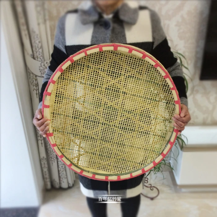 

Bamboo Weaving Sieves Yes Kong Bamboo Products Airing Dustpan Manual Bamboo Plaque Tea Sieve Household Dustpan Bamboo Weaving