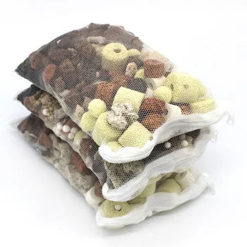 

Filter Bio Balls Ceramic Rings Set Biological Filtration Rings With Mesh Bag Fish Tank Filter Aquarium Filter Balls