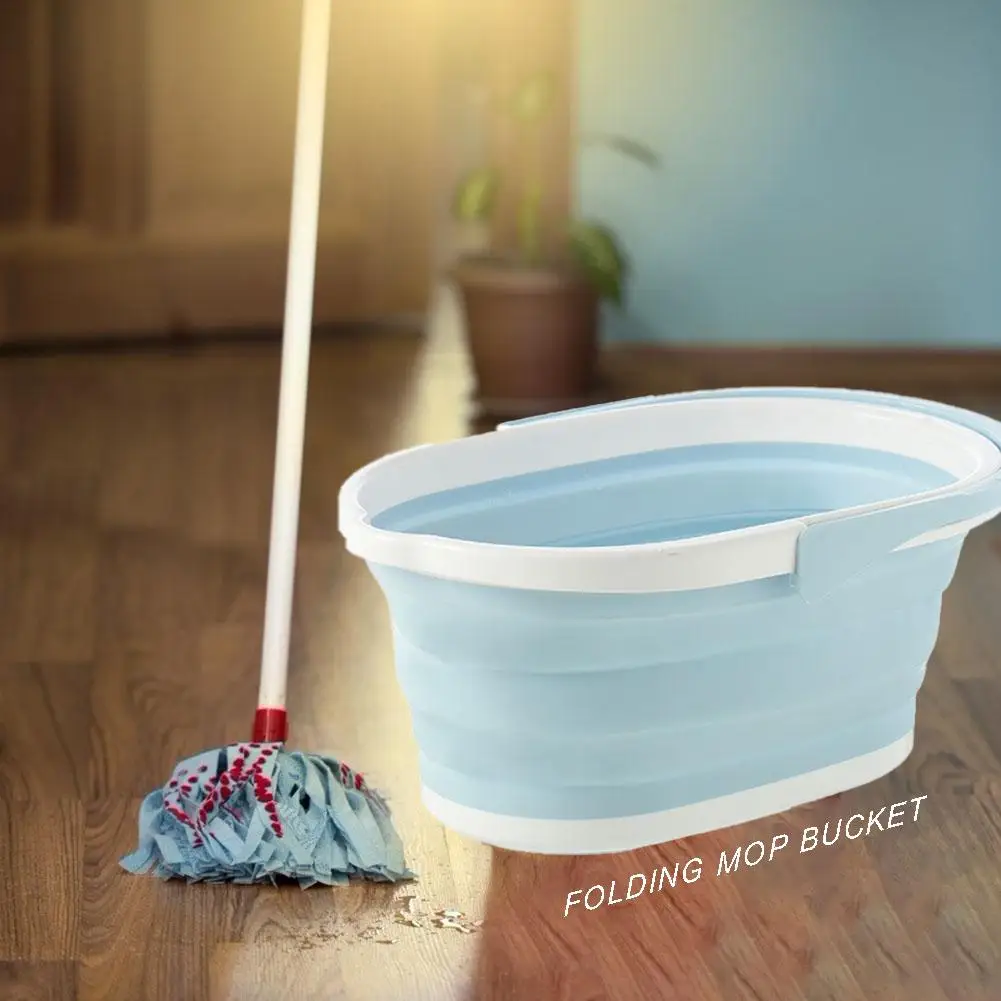 Foldable Mop Bucket Home Clean Mop Bucket Portable Wash Basin Footbath Foldable Dishpan KItchen Household Cleaning Accessories 7 Hb37b486ce9a648e99ab5151b7ed6c272u