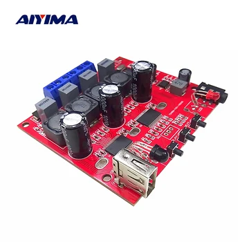 

AIYIMA TPA3116 Bluetooth 5.0 Power Amplifier Board 2 × 100W Stereo Mini Audio Amp HiFi Sound Amplifiers Support TWS Box