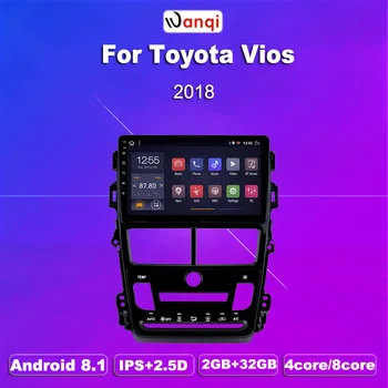 

2G RAM 32G ROM Android 8.1 Car DVD Player GPS Navigation Multimedia For Toyota Vios Yaris Radio 2018