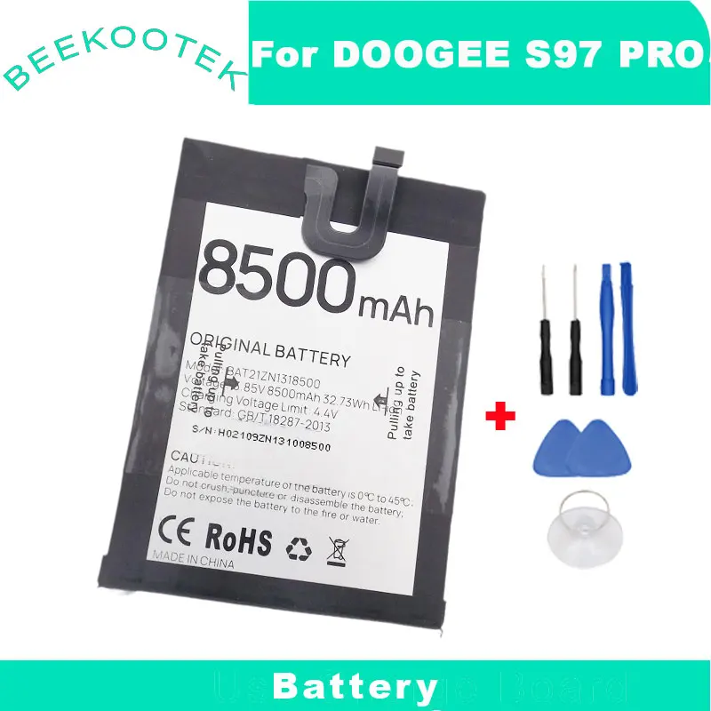 

Новинка, оригинальный аккумулятор DOOGEE S97 Pro, внутренняя батарея для мобильного телефона, запасные аксессуары для ремонта и ремонта смартфона Doogee S97 Pro