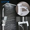 GAPPO Bathtub Faucets Shower Faucets Bathroom mixer shower bathtub rainfall shower set Basin Faucet set shower system Y03 ► Photo 1/6