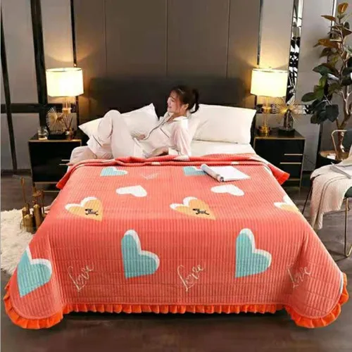 Цветное клетчатое Полосатое покрывало, супер двуспальное одеяло, покрывало на кровать в виде листа лотоса, кружевное одеяло для взрослых/детей, антистатическое серое покрывало на кровать - Цвет: colour 4