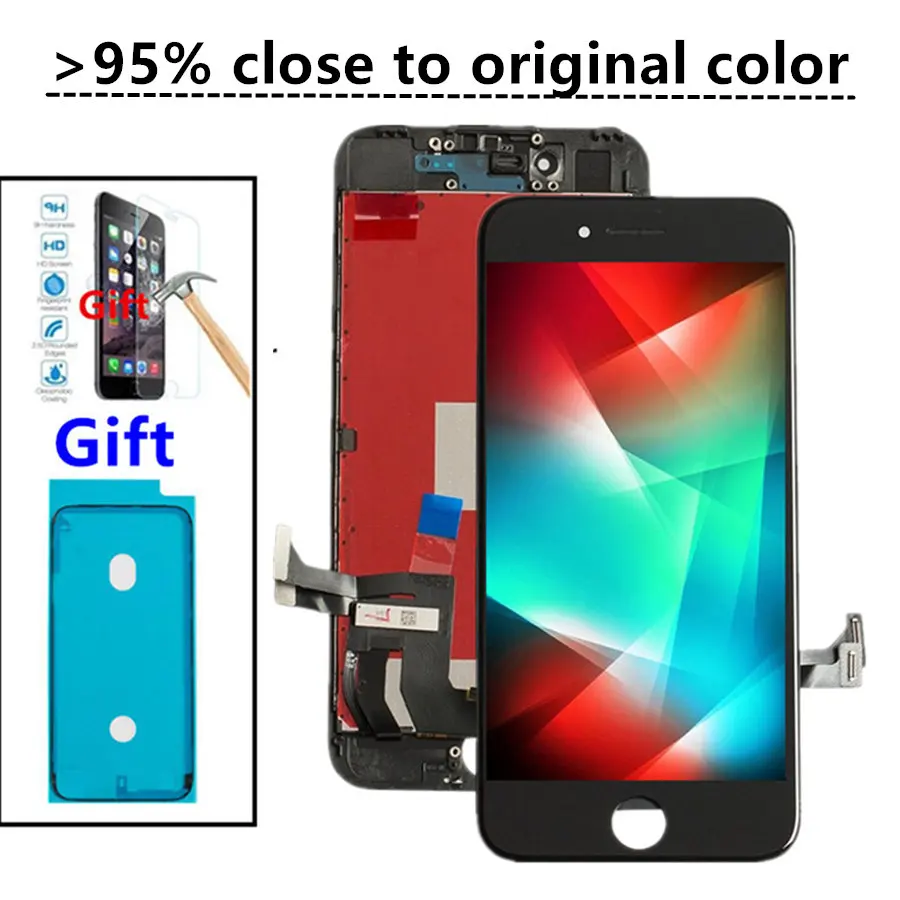 

10PCS/Lots Screen For iPhone 7 8 Display Digitizer Touch Screen Full Assembly Fix Mobile Phone Repair for iPhone 6S LCD