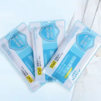 

24 Sheets Portable 75% Alcohol Wipes Disposable Hand Cleaning Disinfection Pads Sanitizing Antiseptic Sterile Disinfection