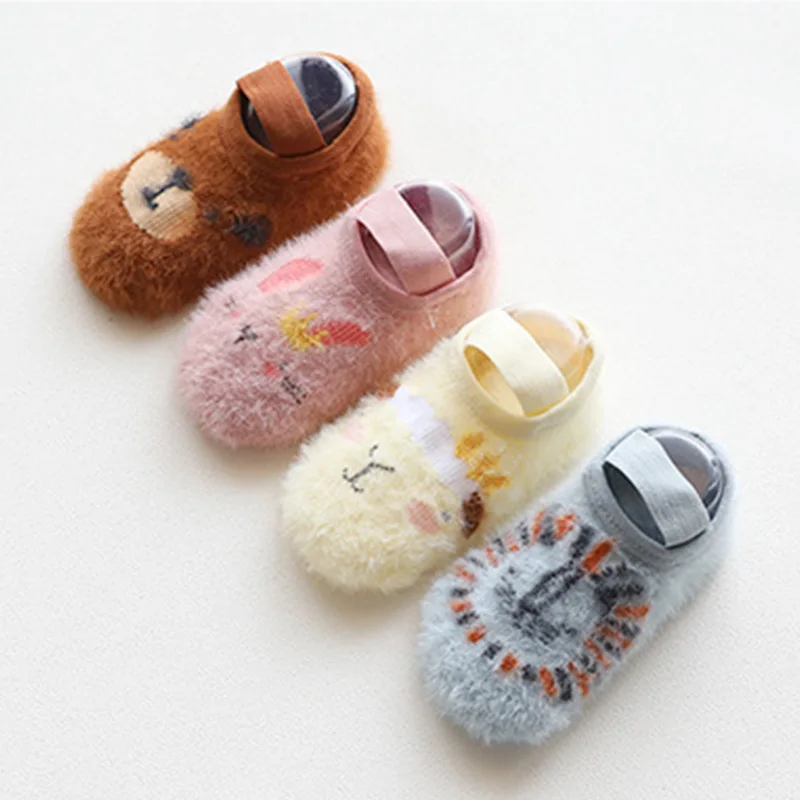Toddler Shoes Newborn-Baby Baby-Boy-Girl Winter First-Walkers Non-Slip Animal Cotton