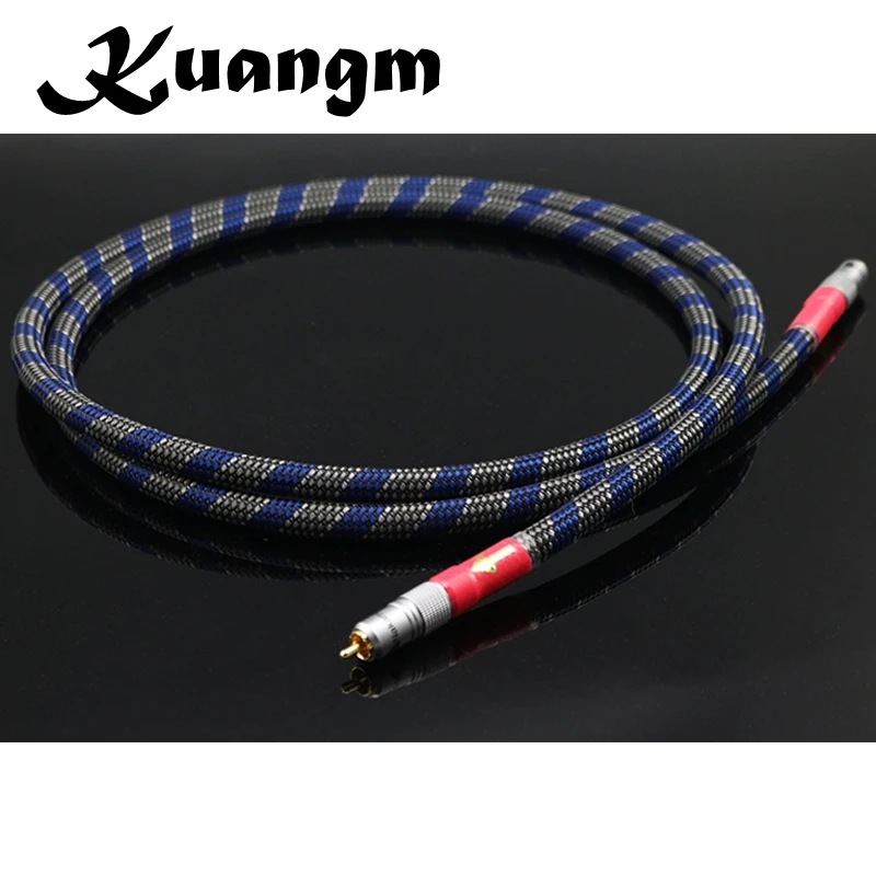 8N OFC ортофон Hifi коаксиальный кабель Высокое качество DAC 75ohm hifi Цифровой RCA